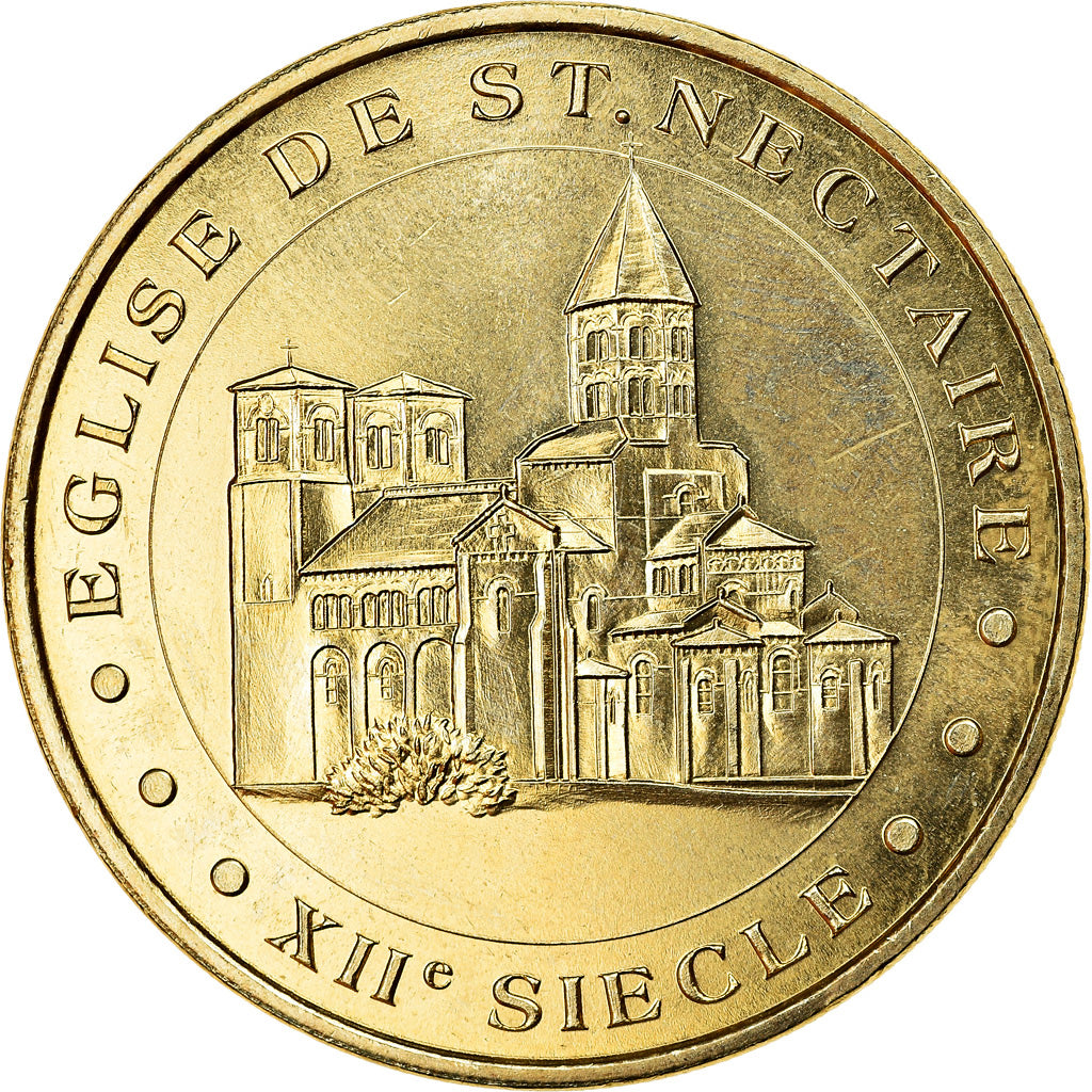 France, Token, Saint-Nectaire - l'église, 2019, MDP, MS(63), Cupro-nickel