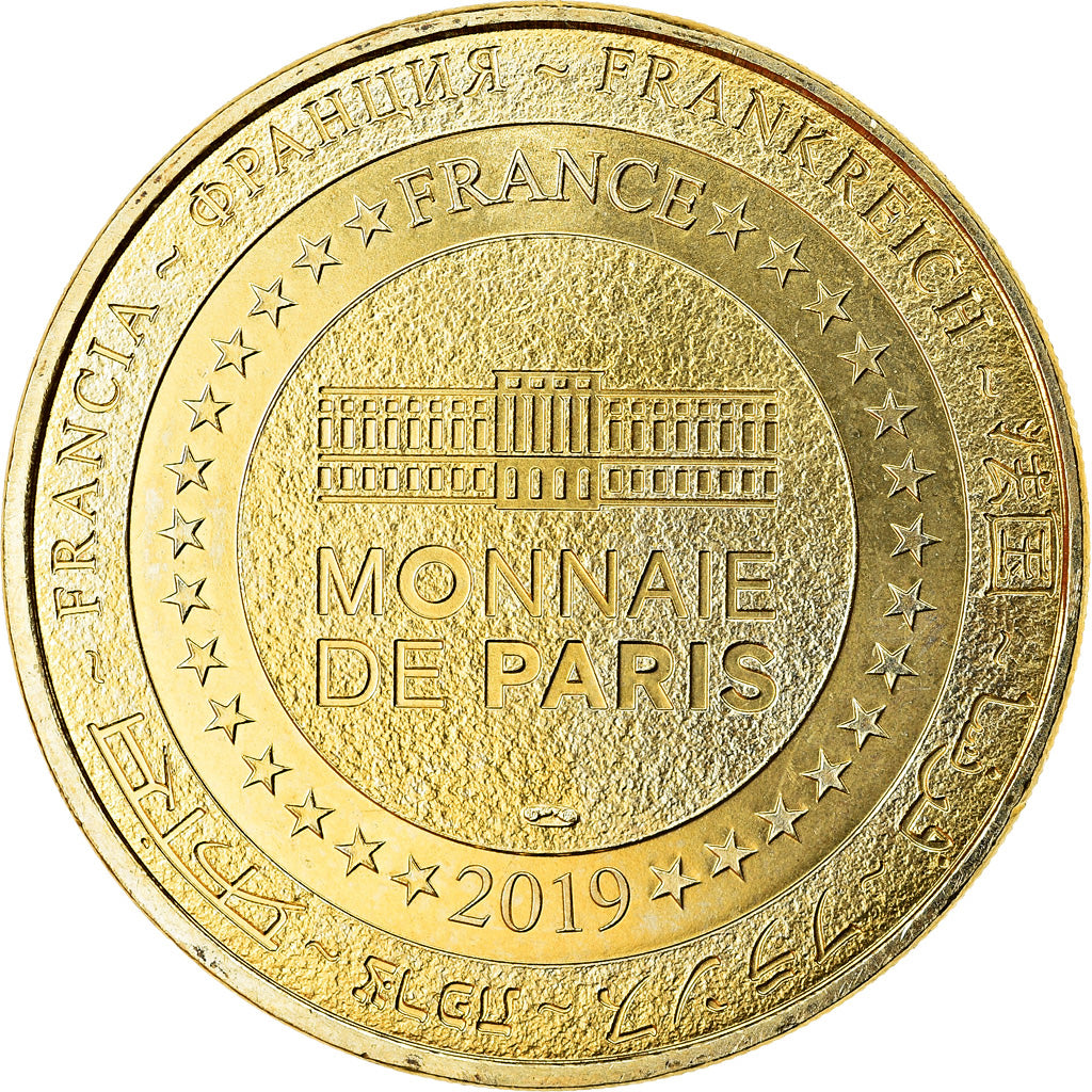 France, Jeton, 63/ Super Besse - Tyrolienne, 2019, MDP, SPL, Cupro-nickel