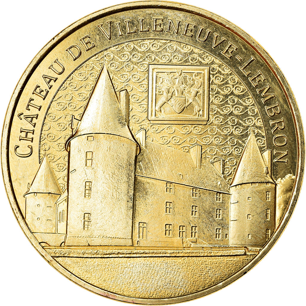 France, Jeton, Villeneuve - Château de Villeneuve-Lembron, 2018, MDP, SPL