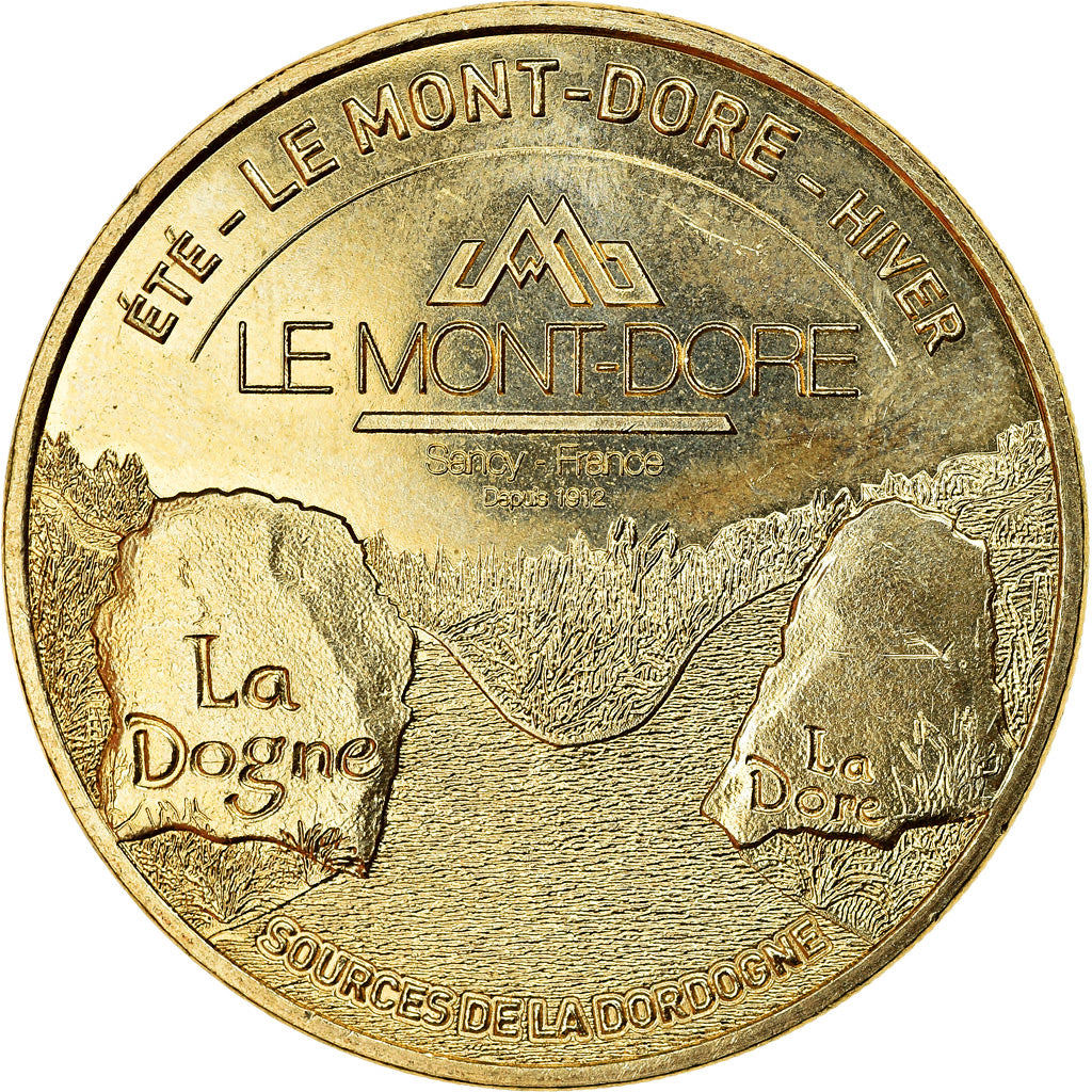 France, Token, Le Mont Dore - Sommet du Sancy n°5 -  Sources de la Dordogne