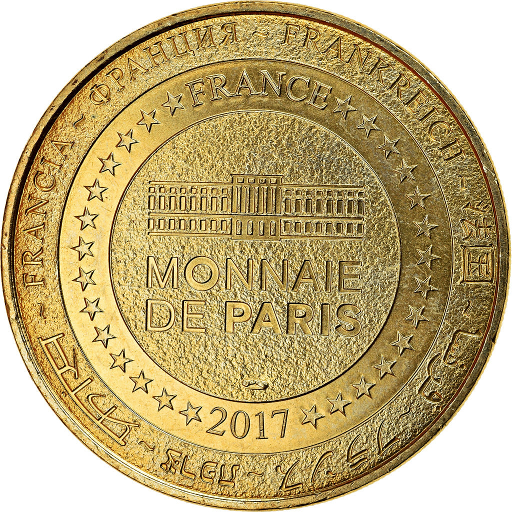 Francja, Token, Les Epesses - Puy du Fou n° 5, 2017, MDP, MS(63), Miedzionikiel