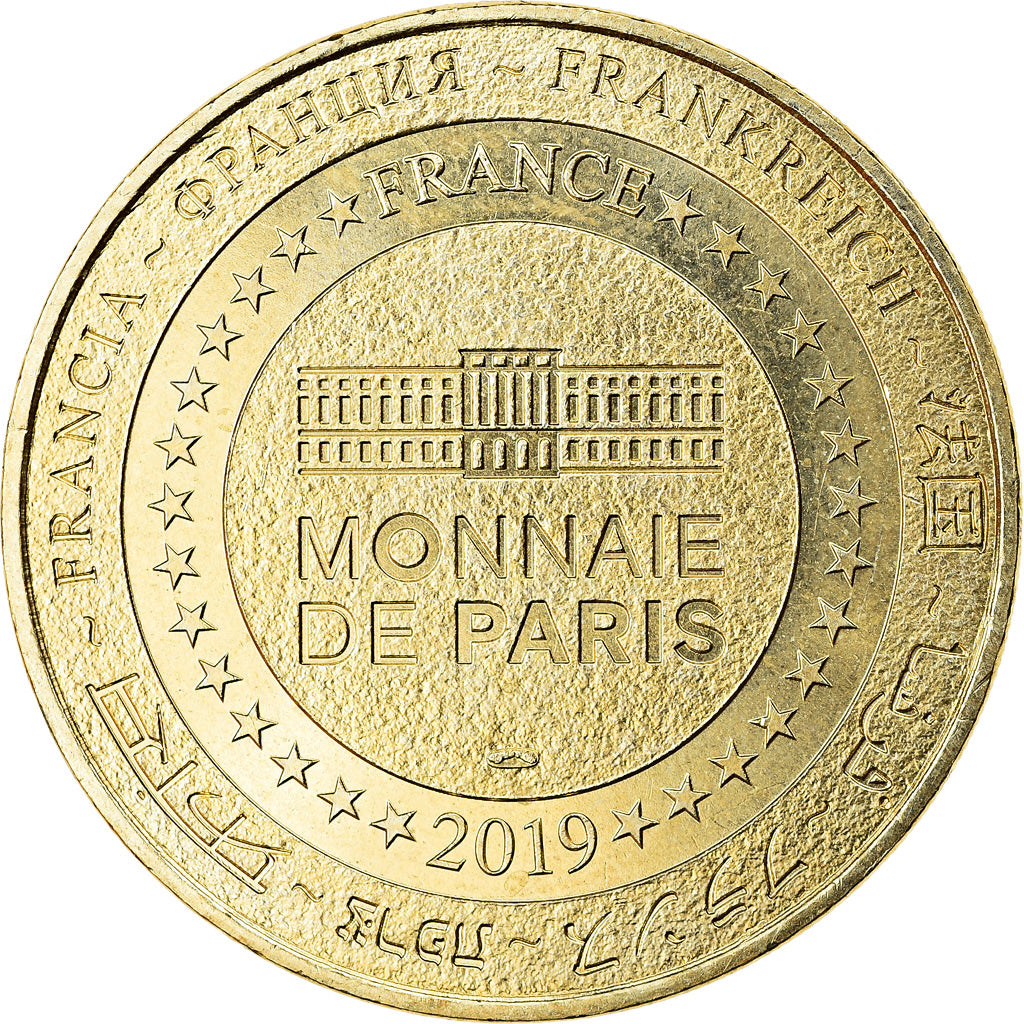 France, Jeton, Monteux - Parc Spirou, 2019, MDP, SPL, Cupro-nickel Aluminium