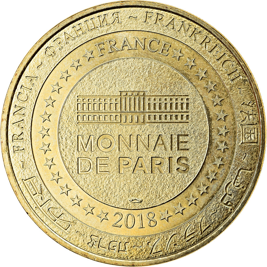 Francja, Token, Thiepval - Somme n°4, 2018, MDP, MS(63), Miedzionikiel