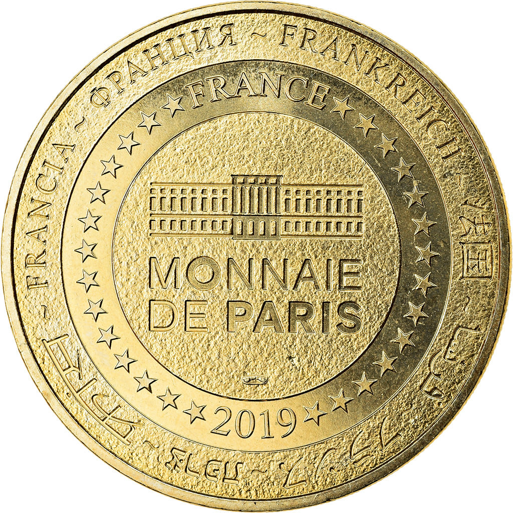 France, Token, Baie de Somme - Chemin de fer, 2019, MDP, MS(63), Cupro-nickel