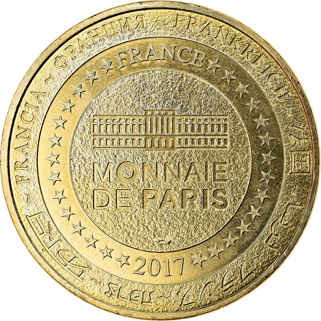 France, Token, Auch - Cathédrale Sainte-Marie, 2017, MDP, MS(63), Cupro-nickel