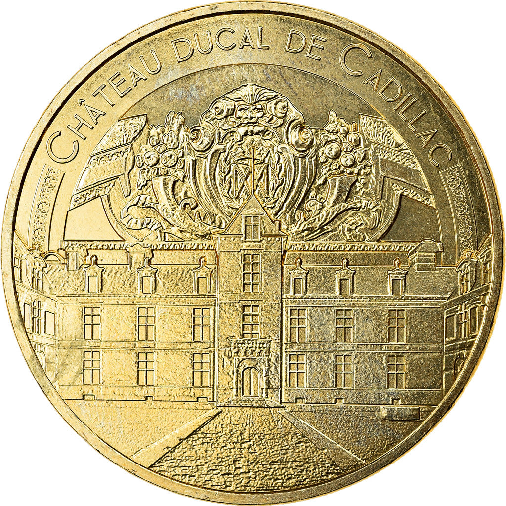 France, Token, Cadillac - Château ducal, 2018, MDP, MS(63), Cupro-nickel