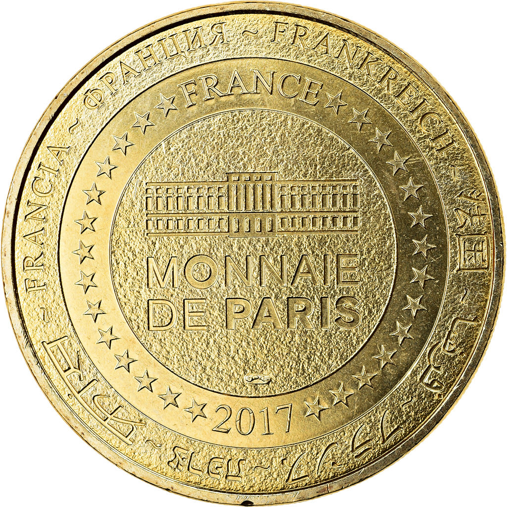 France, Token, Uzès - Tour Fenestrelle, 2017, MDP, MS(63), Cupro-nickel