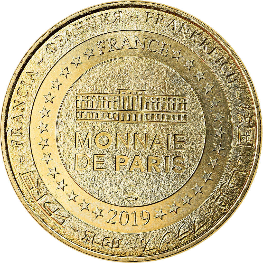 France, Jeton, Bordeaux - Eglise Notre-Dame, 2019, MDP, SPL, Cupro-nickel