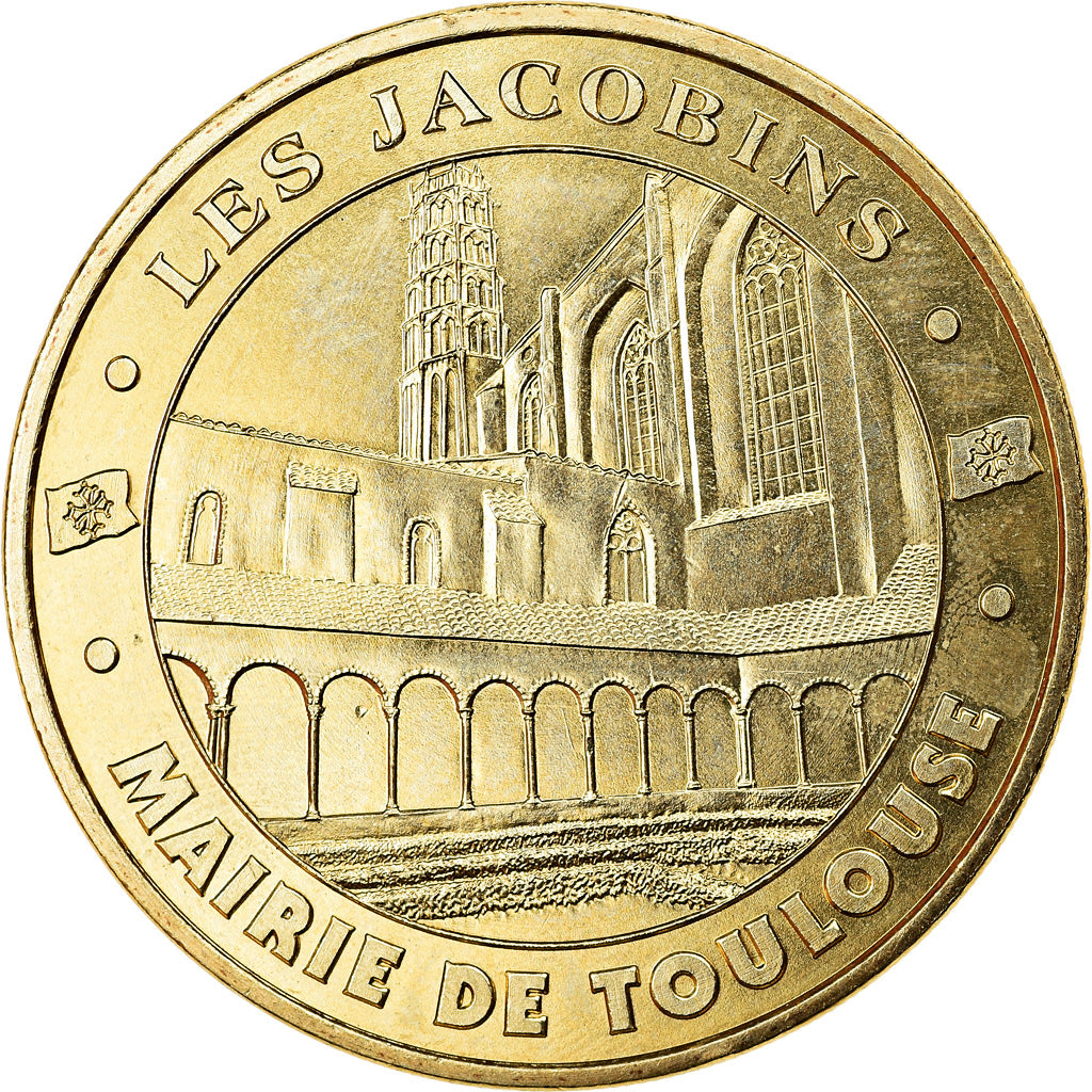 França, Token, 31/ Les Jacobins - Toulouse, 2017, MDP, MS(63), Cuproníquel