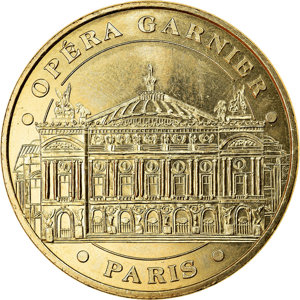 Francja, Token, 75/ Paris - Opéra Garnier, 2017, MDP, MS(63), Miedzionikiel