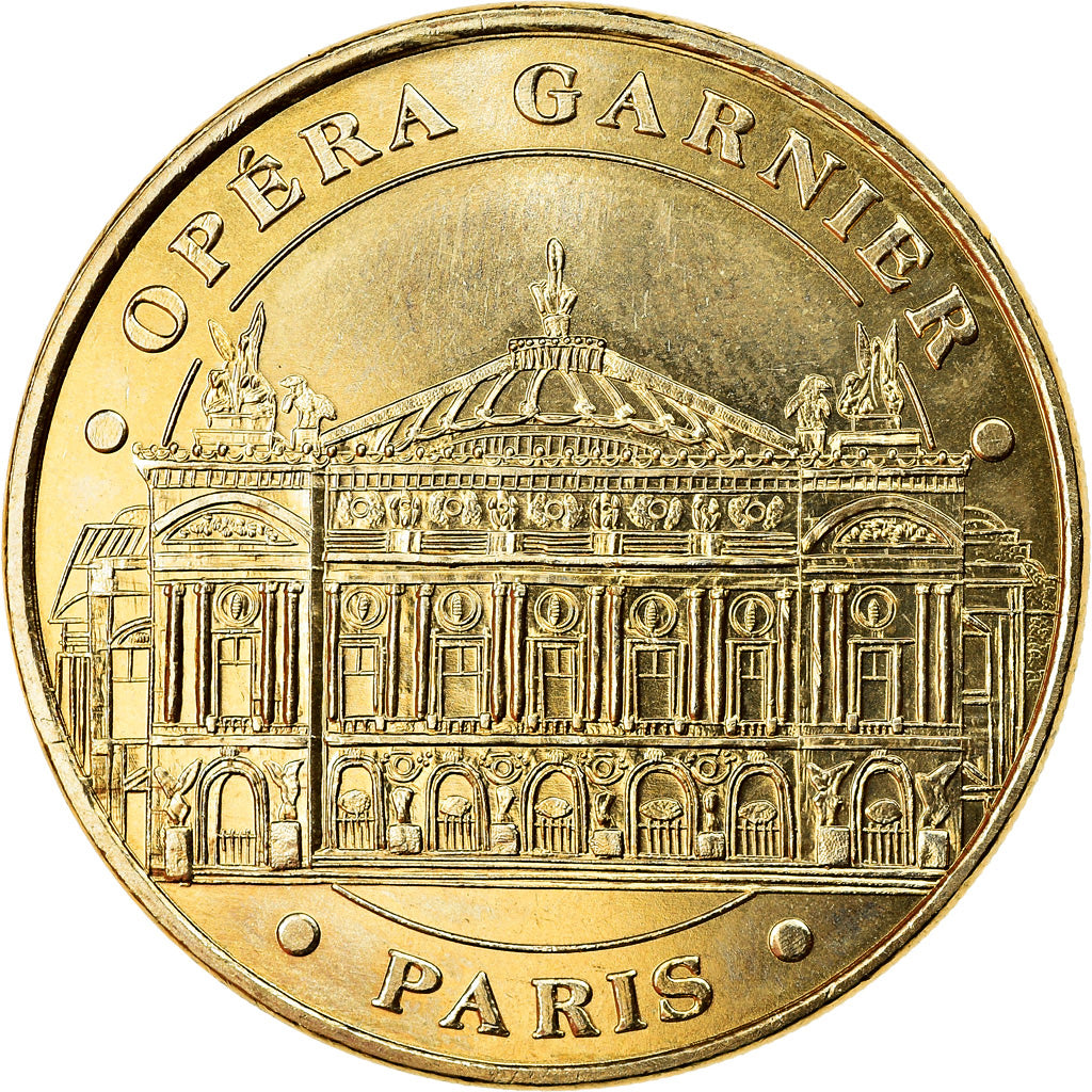 France, Token, 75/ Paris - Opéra Garnier, 2019, MDP, MS(63), Cupro-nickel