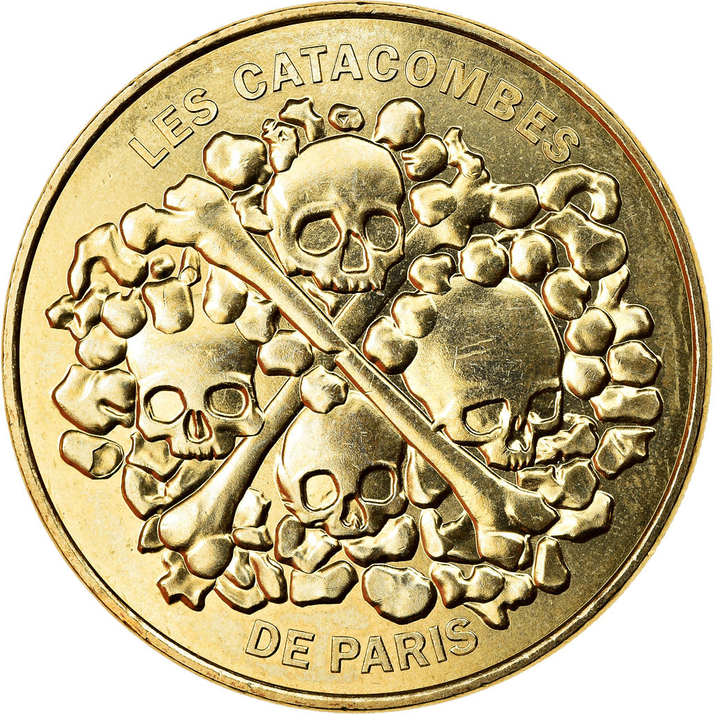 Francia, Token, Paris - Les Catacombes n°3, 2017, MDP, SC, Aluminio y