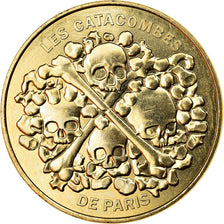 Francia, Token, Paris - Les Catacombes n°3, 2017, MDP, SC, Aluminio y