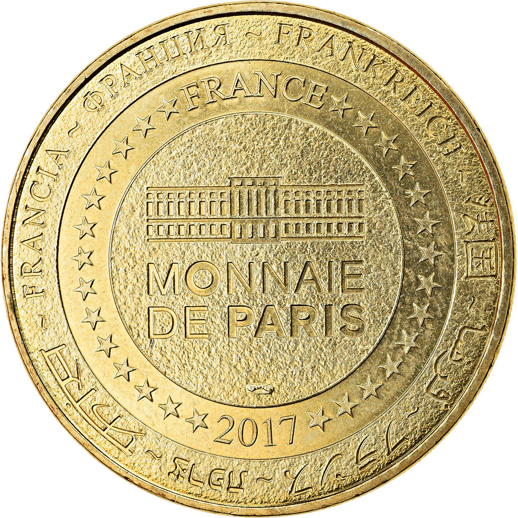 Francia, Token, Paris - Les Catacombes n°3, 2017, MDP, SC, Aluminio y