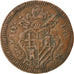 ITALIAN STATES, Baiocco, 1759, KM #160, EF(40-45), Copper, 10.90
