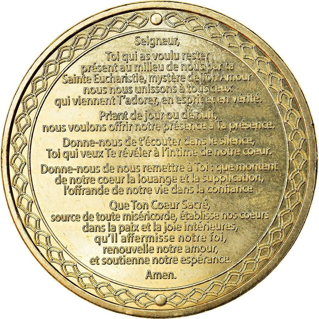 Francia, Token, Paris - Basilique du Sacré Coeur  -  La prière, 2017, MDP