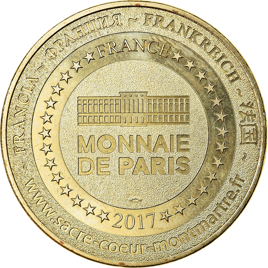 Francia, Token, Paris - Basilique du Sacré Coeur  -  La prière, 2017, MDP
