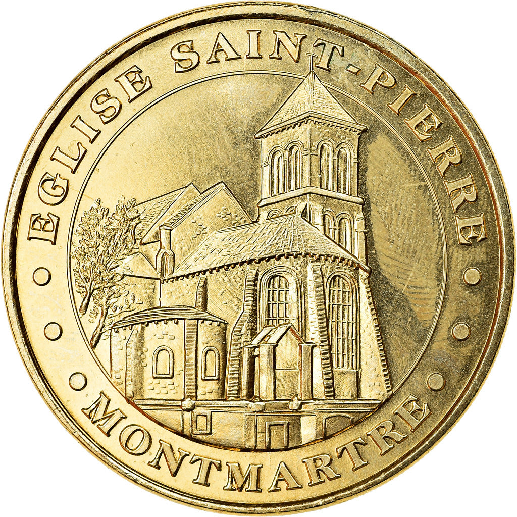 Francja, Token, 75/ Paris - Eglise Saint-Pierre - Montmartre, 2019, MDP, MS(63)
