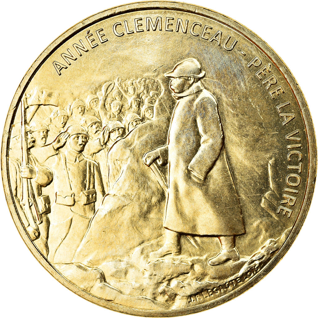Francja, Token, Paris - Année Clémenceau - Père de la Victoire, 2018, MDP