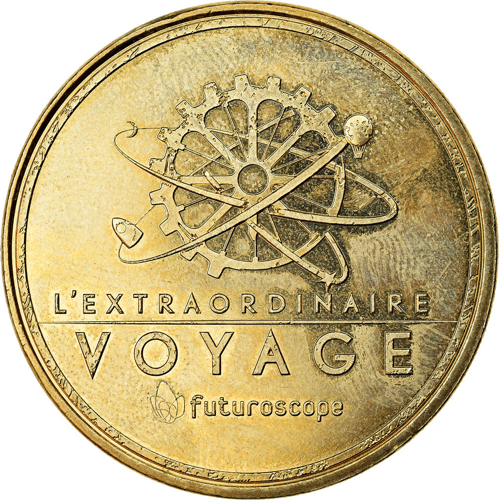 Francia, Token, Jaunay-Clan  Futuroscope n°14, 2017, MDP, SC, Aluminio y