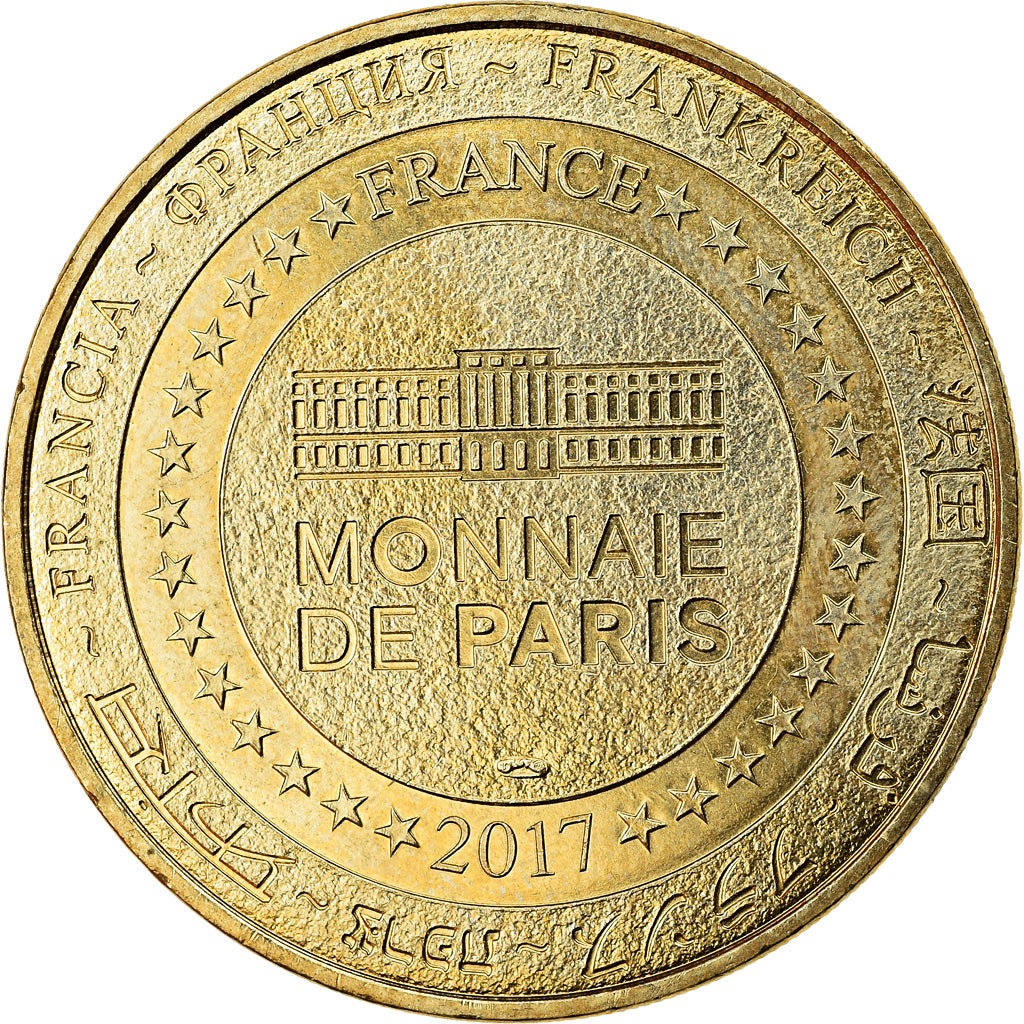 Francia, Token, Jaunay-Clan  Futuroscope n°14, 2017, MDP, SC, Aluminio y