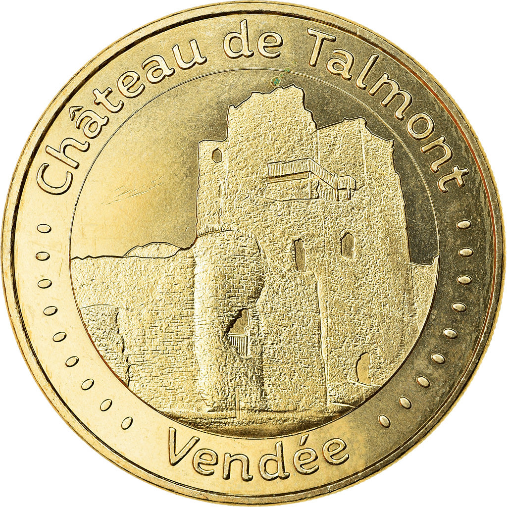 Francja, Token, Eglise Sainte-Radegonde, Talmont, 2018, MDP, MS(63)