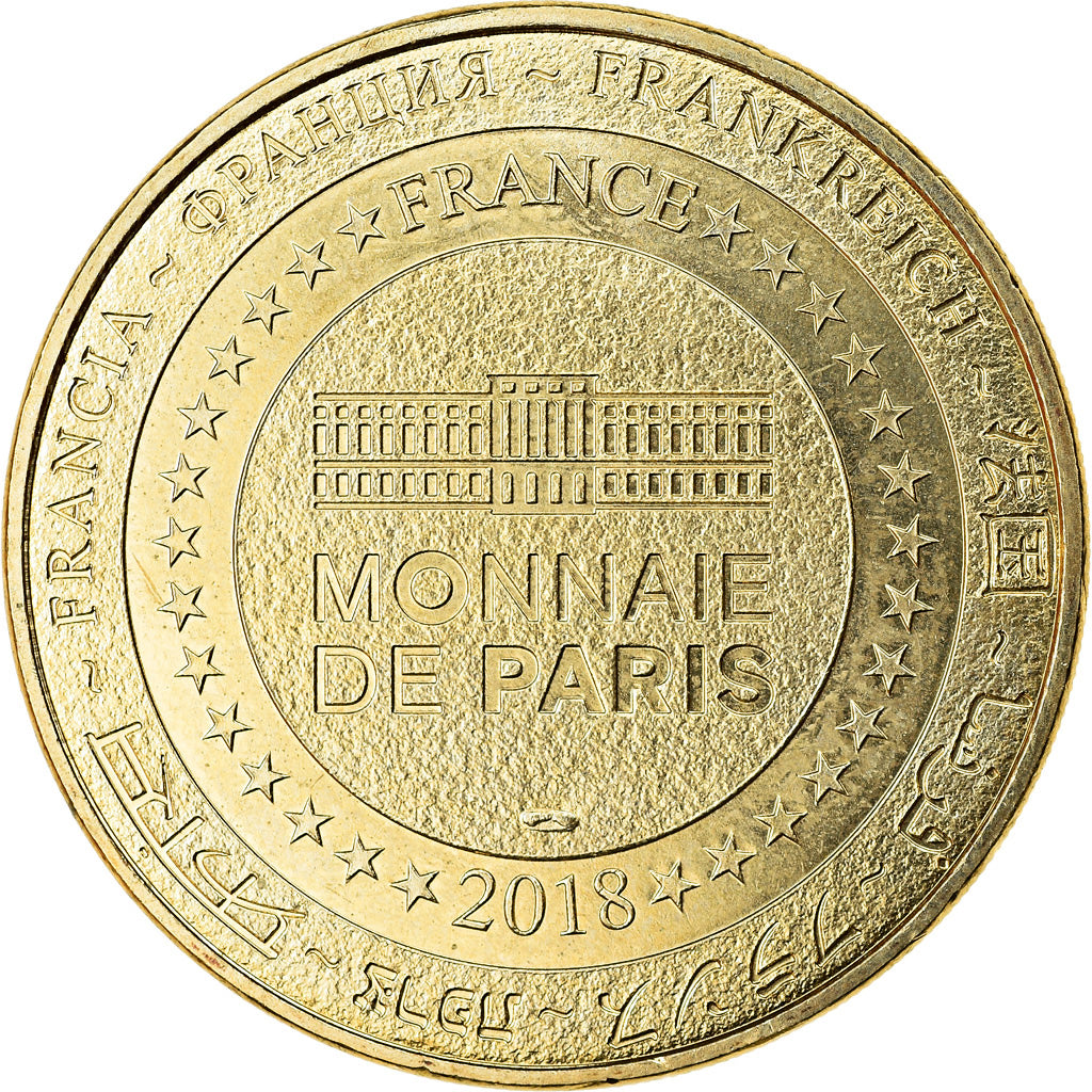 Francja, Token, Eglise Sainte-Radegonde, Talmont, 2018, MDP, MS(63)