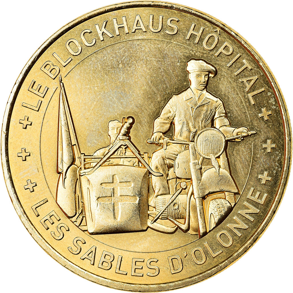 France, Jeton, Les Sables d'Olonne - Le blockhaus hôpital, 2019, MDP, SPL