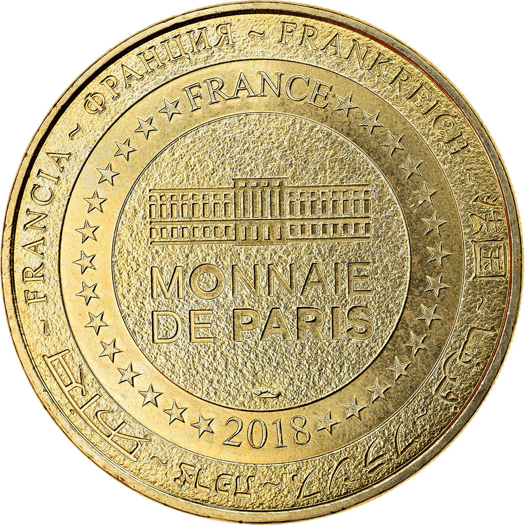 Francja, Token, Les Sables d'Olonne - LS 800, 2018, MDP, MS(63), Miedzionikiel