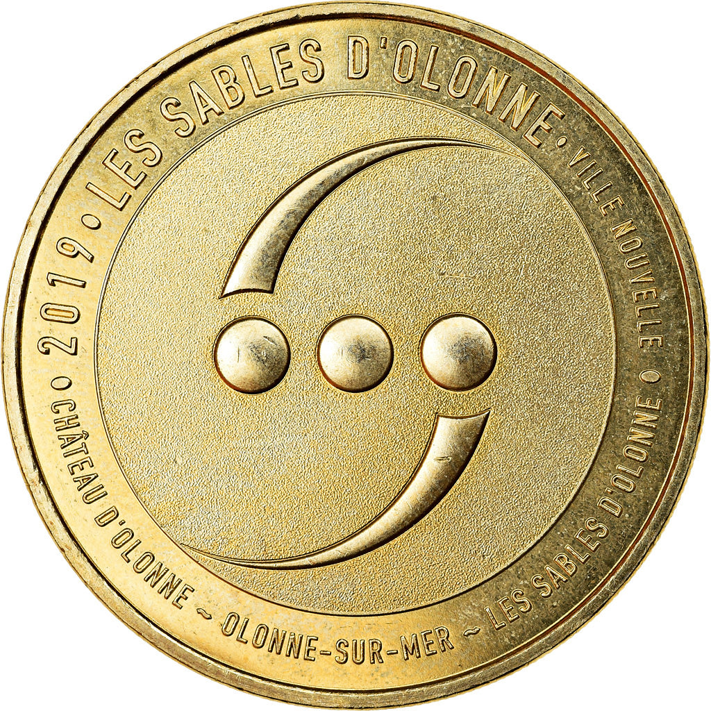 Francia, Token, Les Sables d'Olonne - Ville nouvelle, 2019, MDP, SPL