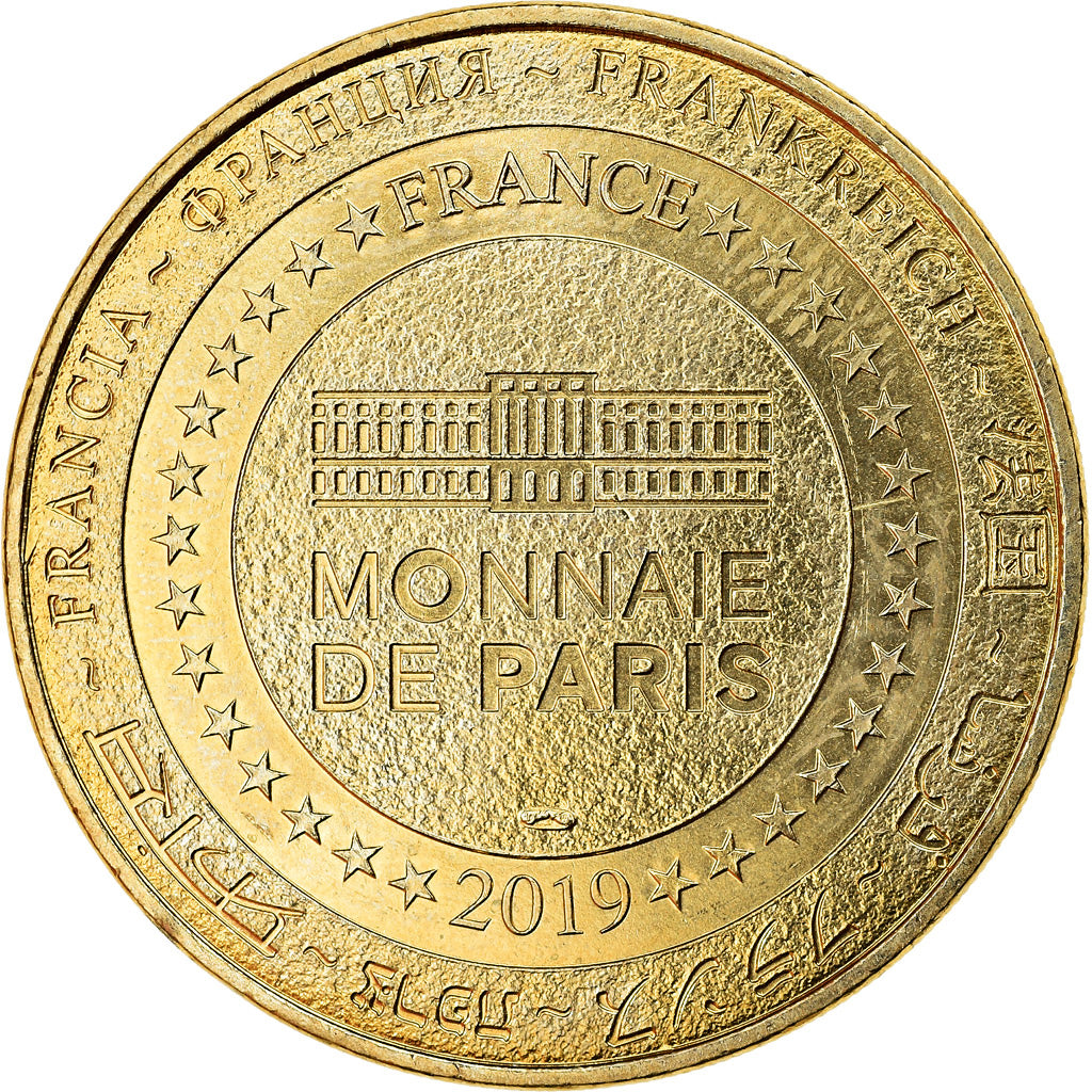 Francja, Token, Les Epesses - Puy du Fou n° 7, 2019, MDP, MS(63), Miedzionikiel