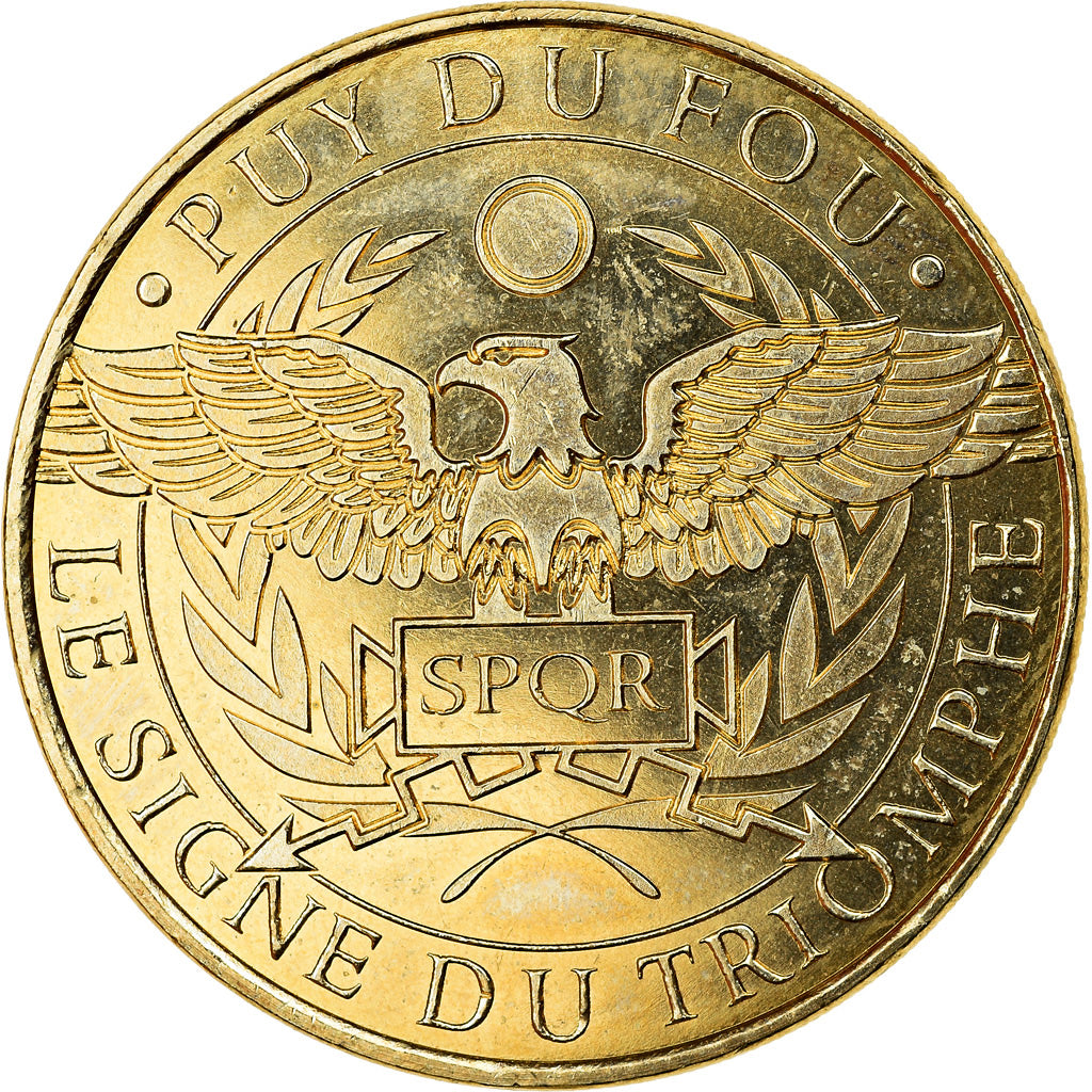 Francja, Token, Les Epesses - Puy du Fou n°10, 2019, MDP, MS(63), Miedzionikiel
