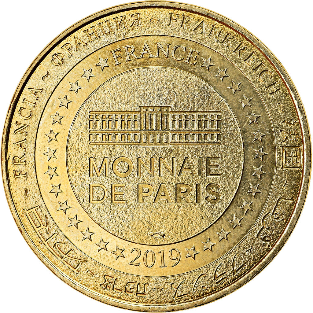 Francja, Token, Les Epesses - Puy du Fou n°10, 2019, MDP, MS(63), Miedzionikiel