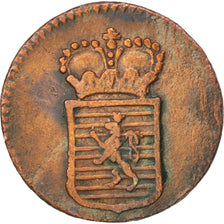 LUXEMBOURG, 1/8 Sol, 1775, Brussels, KM #5, EF(40-45), Copper, 1.62