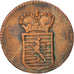 LUXEMBOURG, 1/8 Sol, 1775, Brussels, KM #5, EF(40-45), Copper, 1.62