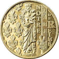 Francia, Token, Reims - Cathédrale Notre-Dame - Ange au sourire, Arthus