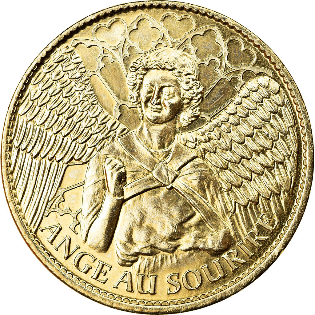 Francia, Token, Reims - Cathédrale Notre-Dame - Ange au sourire, Arthus
