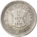 Moneta, Guatemala, 2 Reales, Dos, 1873, EF(40-45), Srebro, KM:149