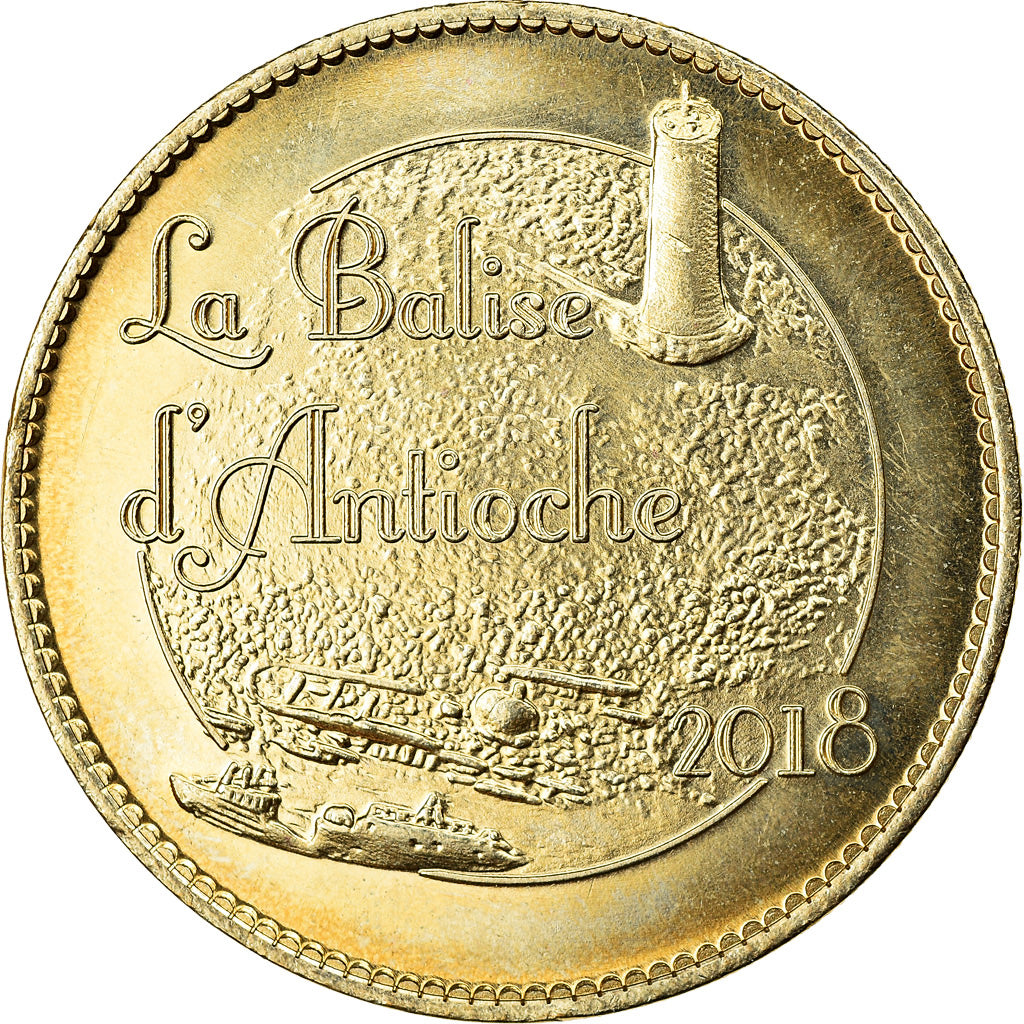 France, Token, Saint-Denis d'Oléron - Phare de Chassiron  et la balise