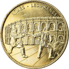 France, Token, Nimes - Les 3 monuments, Arthus Bertrand, MS(63), Cupro-nickel