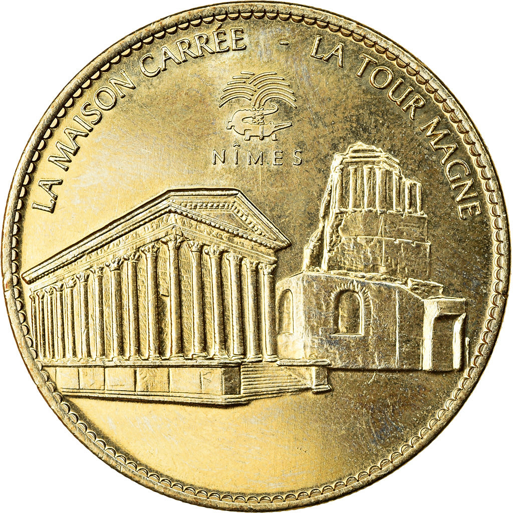 France, Token, Nimes - Les 3 monuments, Arthus Bertrand, MS(63), Cupro-nickel
