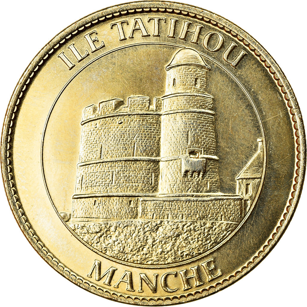 Francia, Token, Ile Tatihou, Manche, Arthus Bertrand, SPL, Rame-nichel-alluminio