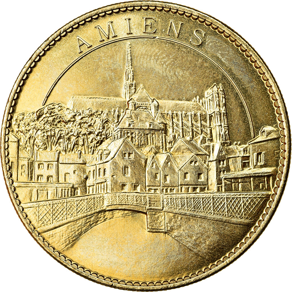 France, Token, Amiens - Vue générale, Arthus Bertrand, MS(63), Cupro-nickel