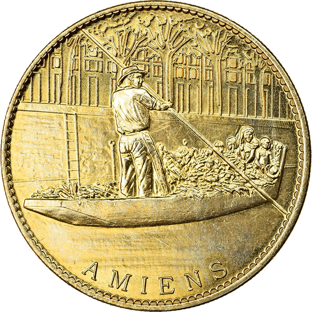 France, Token, Amiens - Vue générale, Arthus Bertrand, MS(63), Cupro-nickel