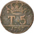 Moneda, Estados italianos, NAPLES, Ferdinando IV, 5 Tornesi, 1797, BC+, Cobre