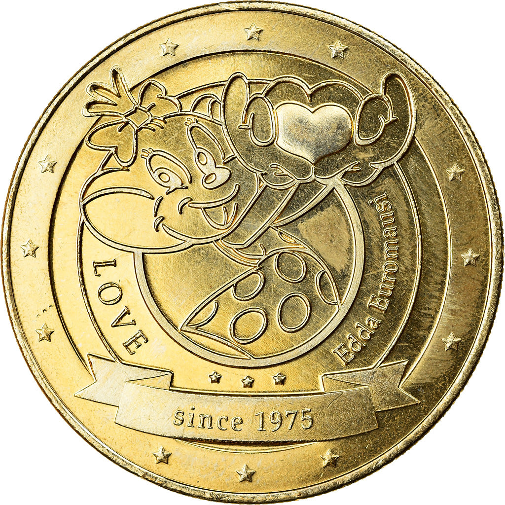 Germany, Token, Europa Park n°6 - Love, Arthus Bertrand, MS(63), Cupro-nickel