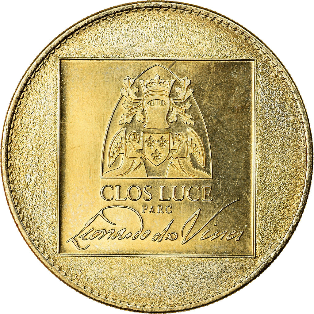 Francia, Token, Amboise - Le Clos Lucé - L'homme vitruvien, 2017, Arthus