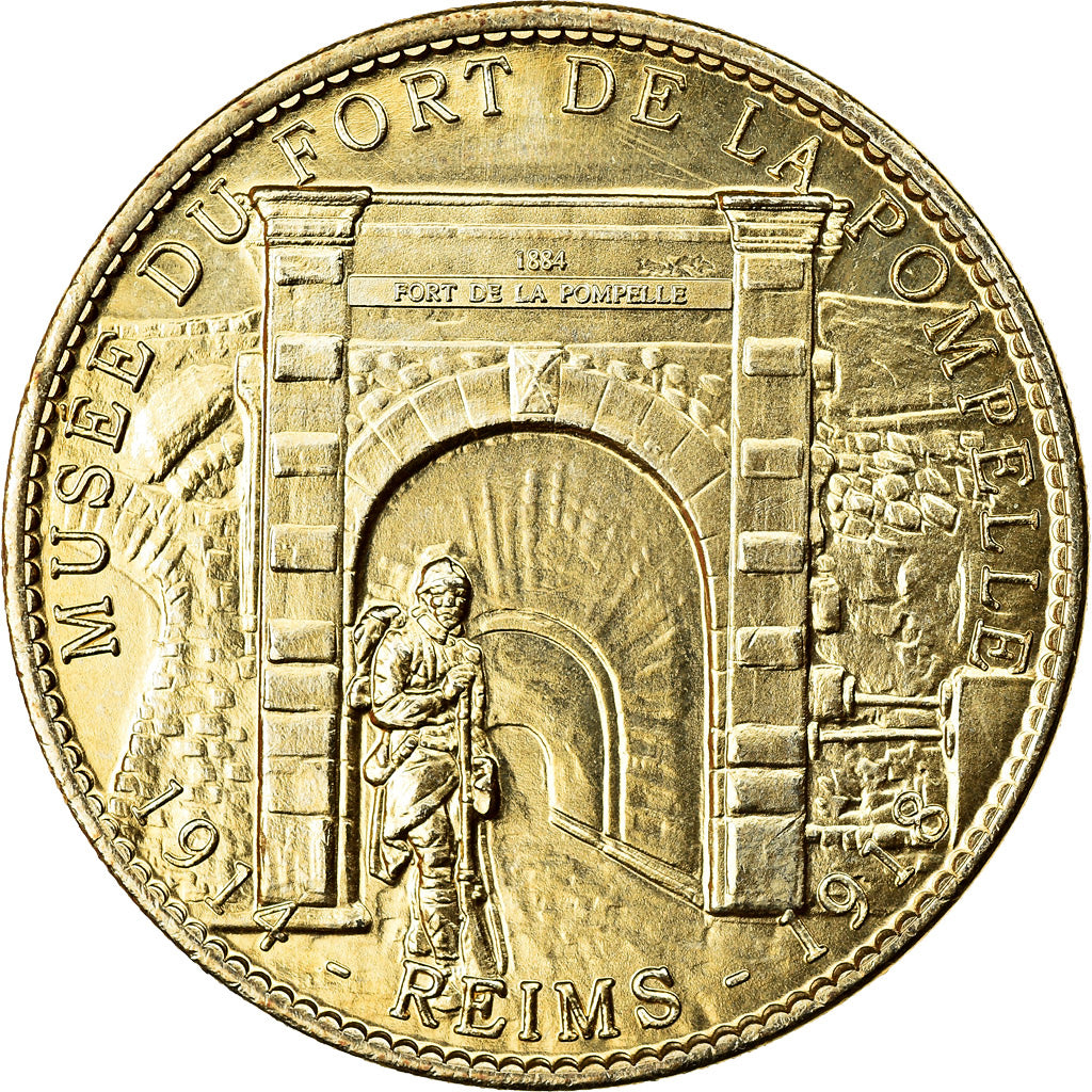 France, Token, Reims - Musée du Fort de la Pompelle, Arthus Bertrand, MS(63)