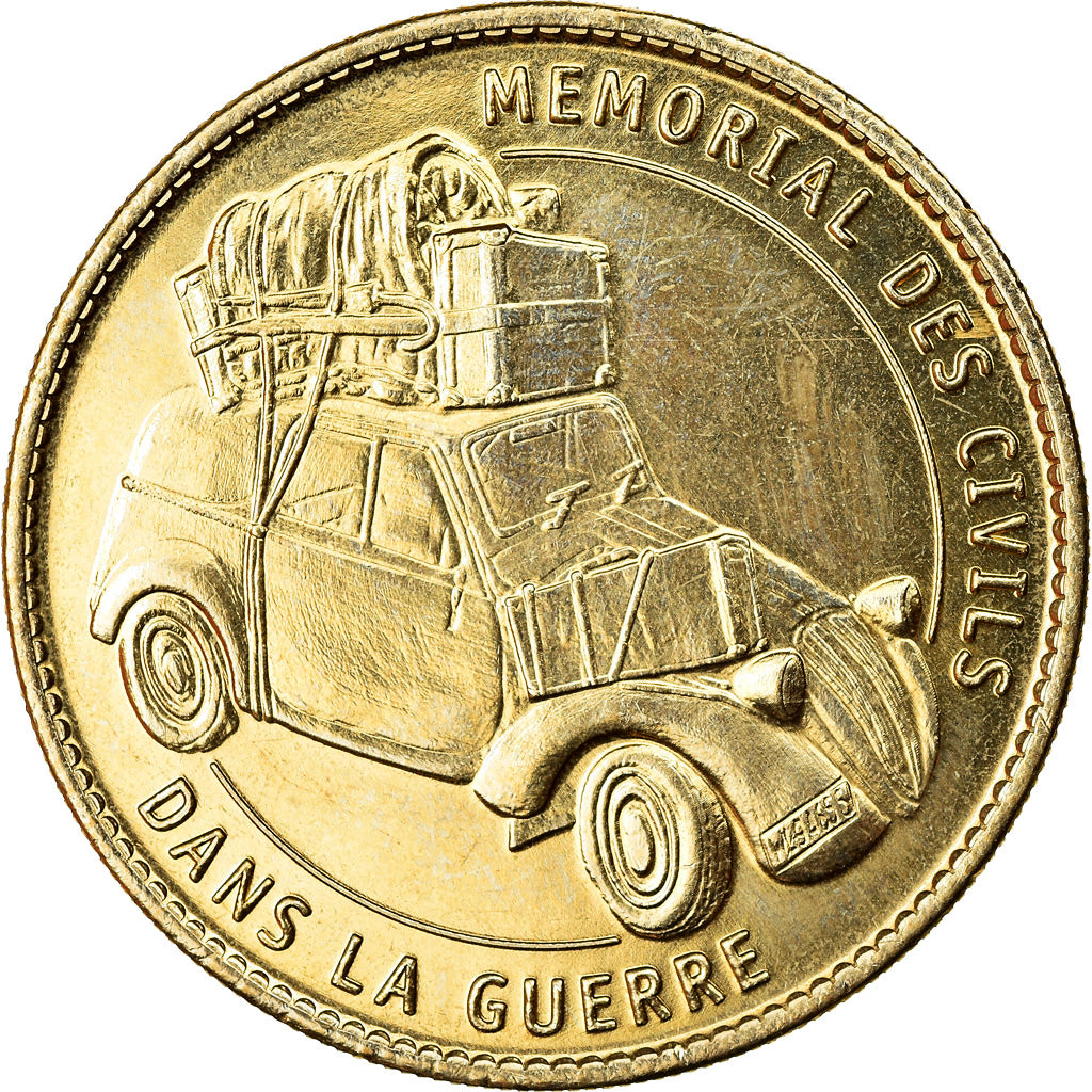 Francia, Token, Falaise - Mémorial des civils dans la guerre, Arthus Bertrand