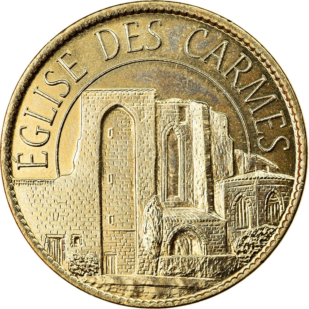 Francja, Token, Carcassonne - Les églises - Eglise des Carmes, Undated, Arthus